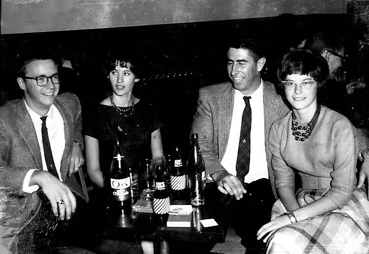 Dick Lamb, Micki, Bob Bagley, Bev Iles 1962